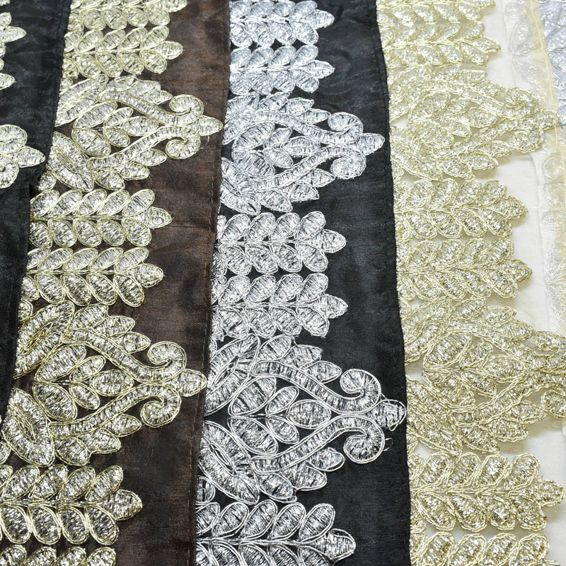 Metallic Brocade Decorative Trim