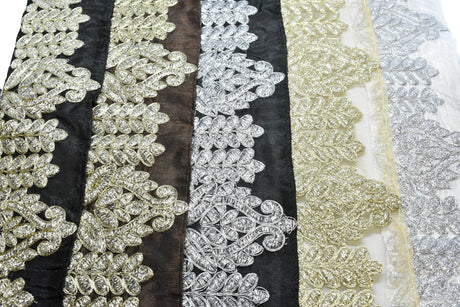 Metallic Brocade Decorative Trim