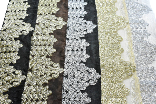 Metallic Brocade Decorative Trim