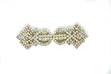 Rhinestone Connector Buckle 4.50" x 1.50"