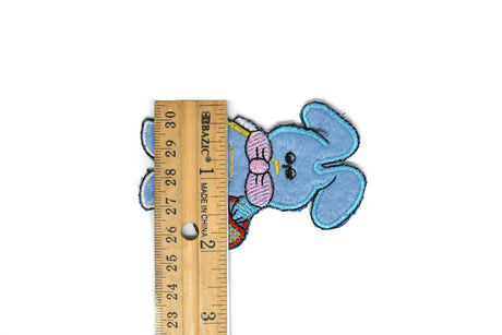 Easter Bunny Iron-On Patch Applique 3.25 x 2.50