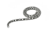 Polygon Metal Chain 2.5mm Silver