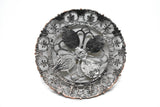 Round Floral Buckle 4.38"