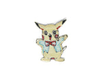 Iron-On Patch Pikachu Pokemon 3 x 2.25