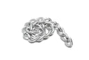 Textured Aluminum Chain 8 mm