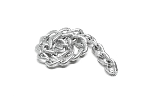 Textured Aluminum Chain 8 mm