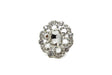 Rhinestone Brooch Vintage Crystal 1.50"