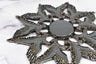 Metal Eagle Star Applique 5"