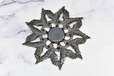 Metal Eagle Star Applique 5"