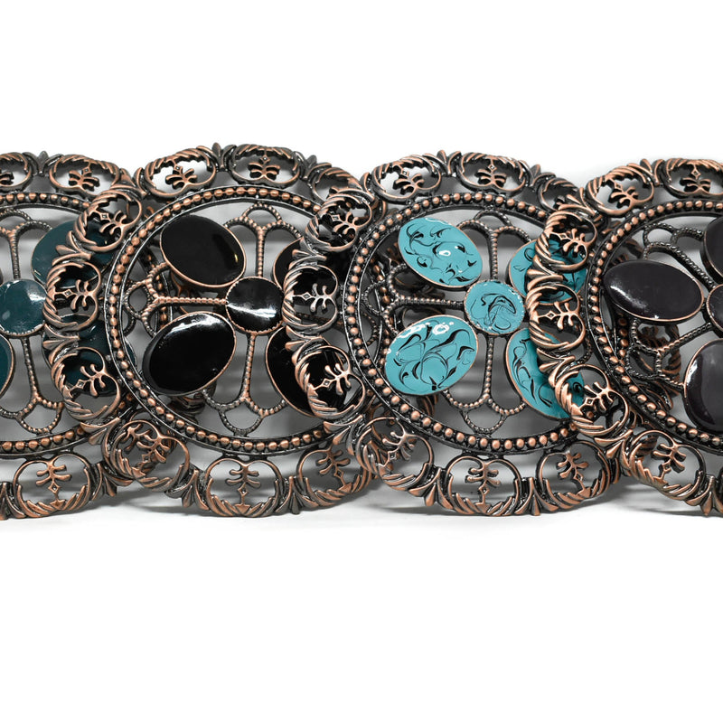 Vintage Round Buckle 4.40"