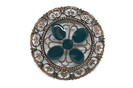 Vintage Round Buckle 4.40"