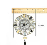 Rhinestone Buckle Charm 4.25 x 6