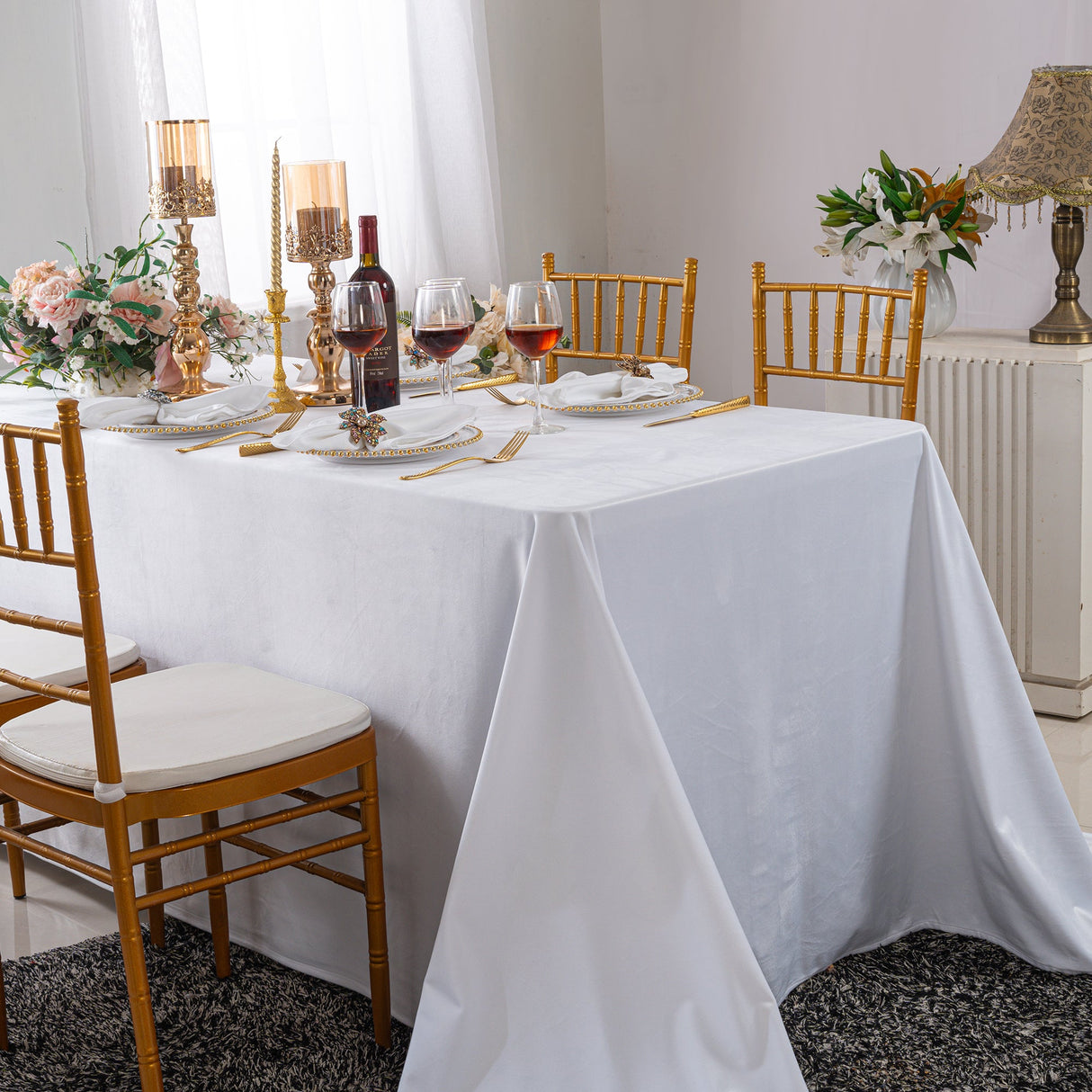 Seamless Rectangular Holland Velvet Tablecloth