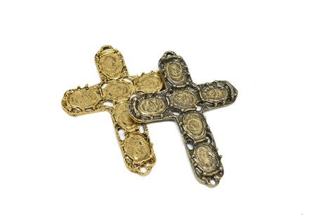 Customizable Cross Pendant 3.25 x 2.50