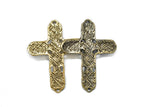 Customizable Cross Pendant 3.25 x 2.50