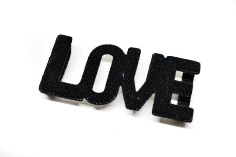 LOVE Suede Belt Buckle Connector