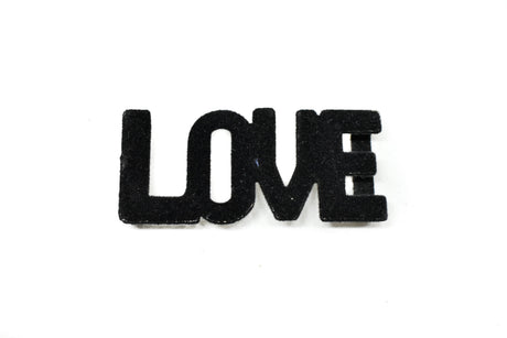 LOVE Suede Belt Buckle Connector