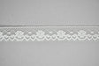 Lace Trim Fancy White 1 Inch
