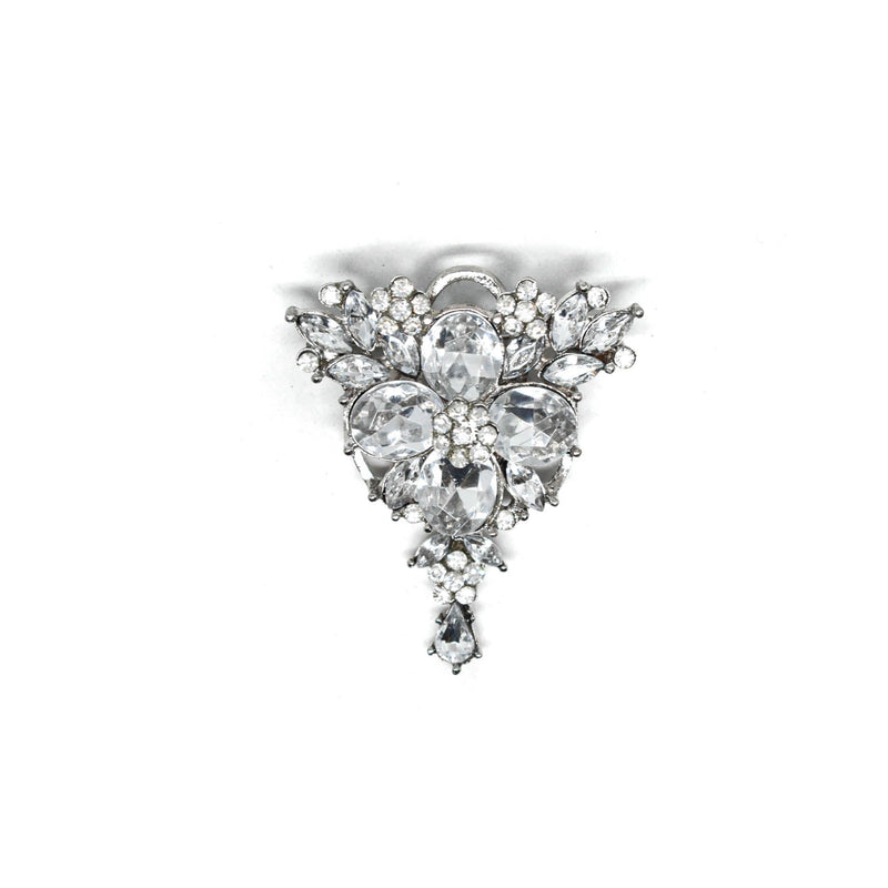 Crystal Rhinestone Brooch Unique Shape