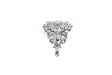 Crystal Rhinestone Brooch Unique Shape