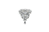 Crystal Rhinestone Brooch Unique Shape