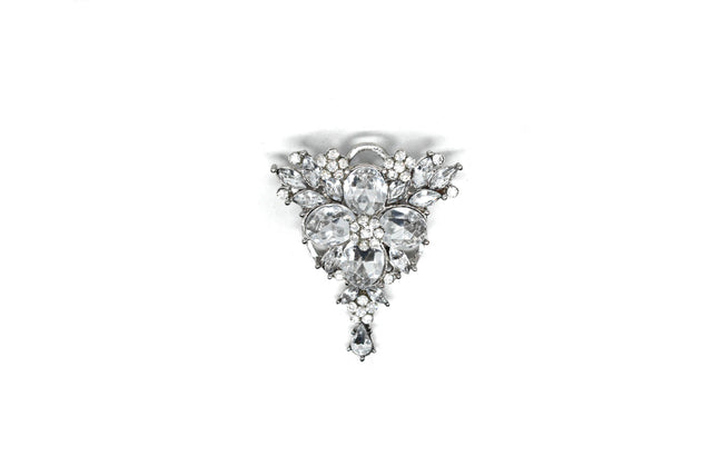 Crystal Rhinestone Brooch Unique Shape
