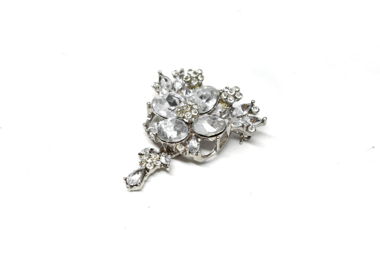 Crystal Rhinestone Brooch Unique Shape