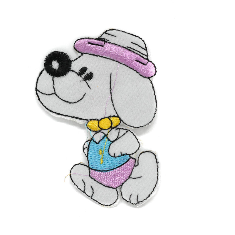 Embroidered Iron-On Snoopy Patch 3.50 x 2.50