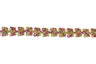 Braided Gimp Trim Two-Tone 1/2"