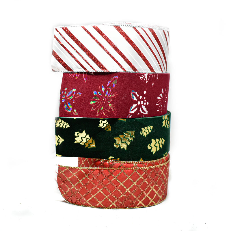 Christmas Ribbon Wrapping Ribbons
