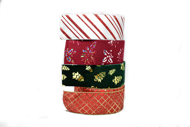 Christmas Ribbon Wrapping Ribbons