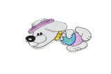 Embroidered Iron-On Snoopy Patch 3.50 x 2.50