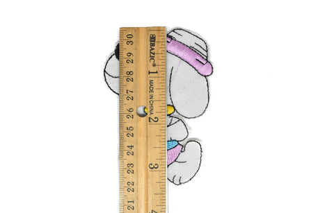 Embroidered Iron-On Snoopy Patch 3.50 x 2.50