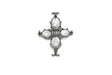 Customizable Cross Silver 2.75 x 2.25