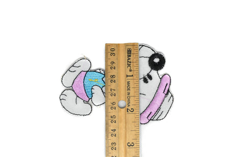 Embroidered Iron-On Snoopy Patch 3.50 x 2.50