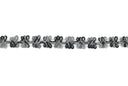 Braided Gimp Trim Two-Tone 1/2"