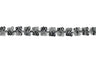 Braided Gimp Trim Two-Tone 1/2"