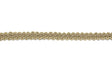Braided Gimp Fringe Tan 3/7"
