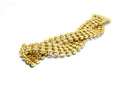 Rhinestone Connector Closure 3-Line Braided