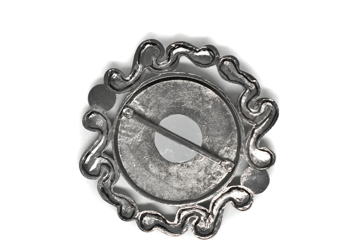 Belt Buckle Ornate Vintage Medallion