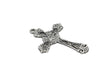Decorative Floral Cross Pendant 2.13" x 1.45"