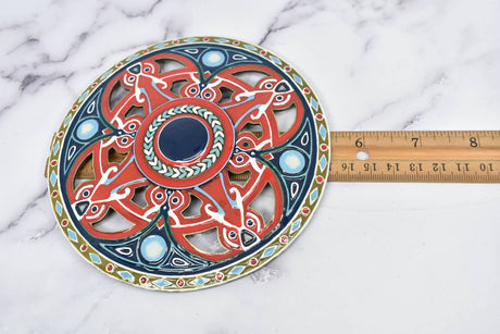 Decorative Metal Buckle 5 3/8" Colorful
