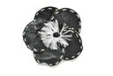 Flower Applique Vinyl Stitched 2.88"