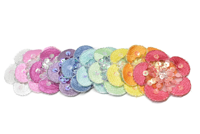 Sequins Flower Piece 2.38"