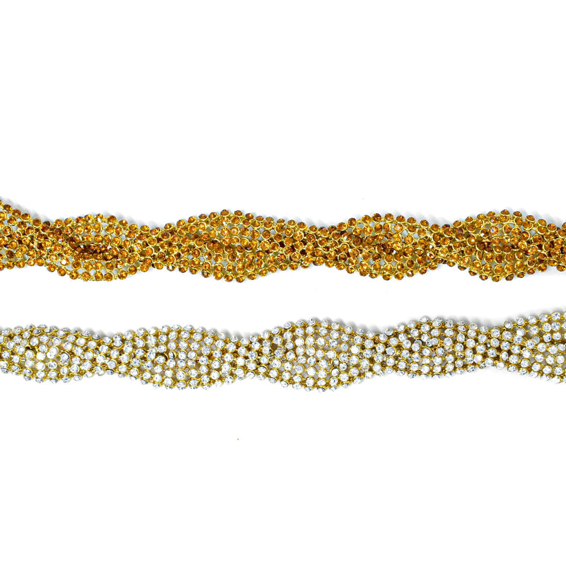 Rhinestone Bikini Connector 11"