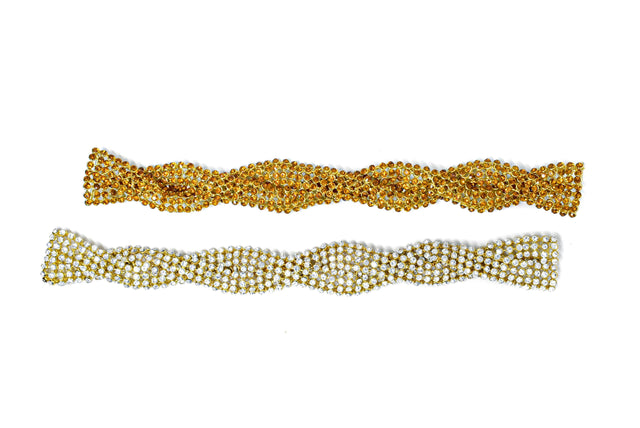 Rhinestone Bikini Connector 11"