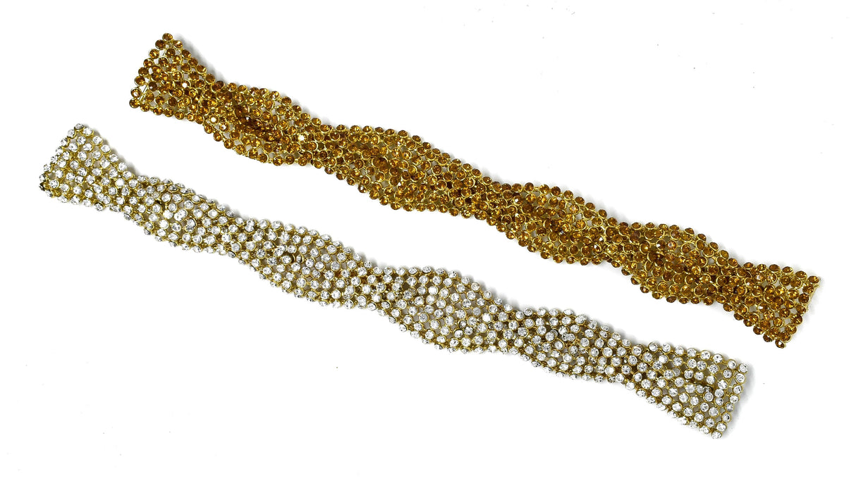 Rhinestone Bikini Connector 11"