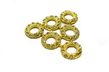 Rhinestone Bikini Connector Gold 3.25"