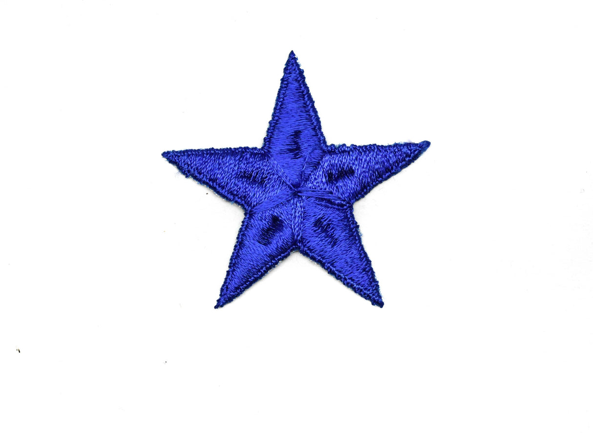 Embroidered Star Applique 2.50"