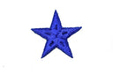 Embroidered Star Applique 2.50"